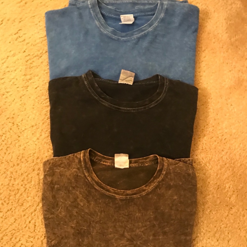 Stone washed comfort color t shirts